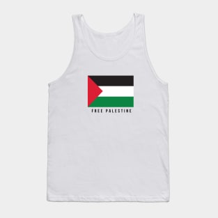 Free Palestine Flag Tank Top